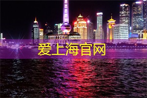 在陆家嘴的摩天大楼眺望夜景